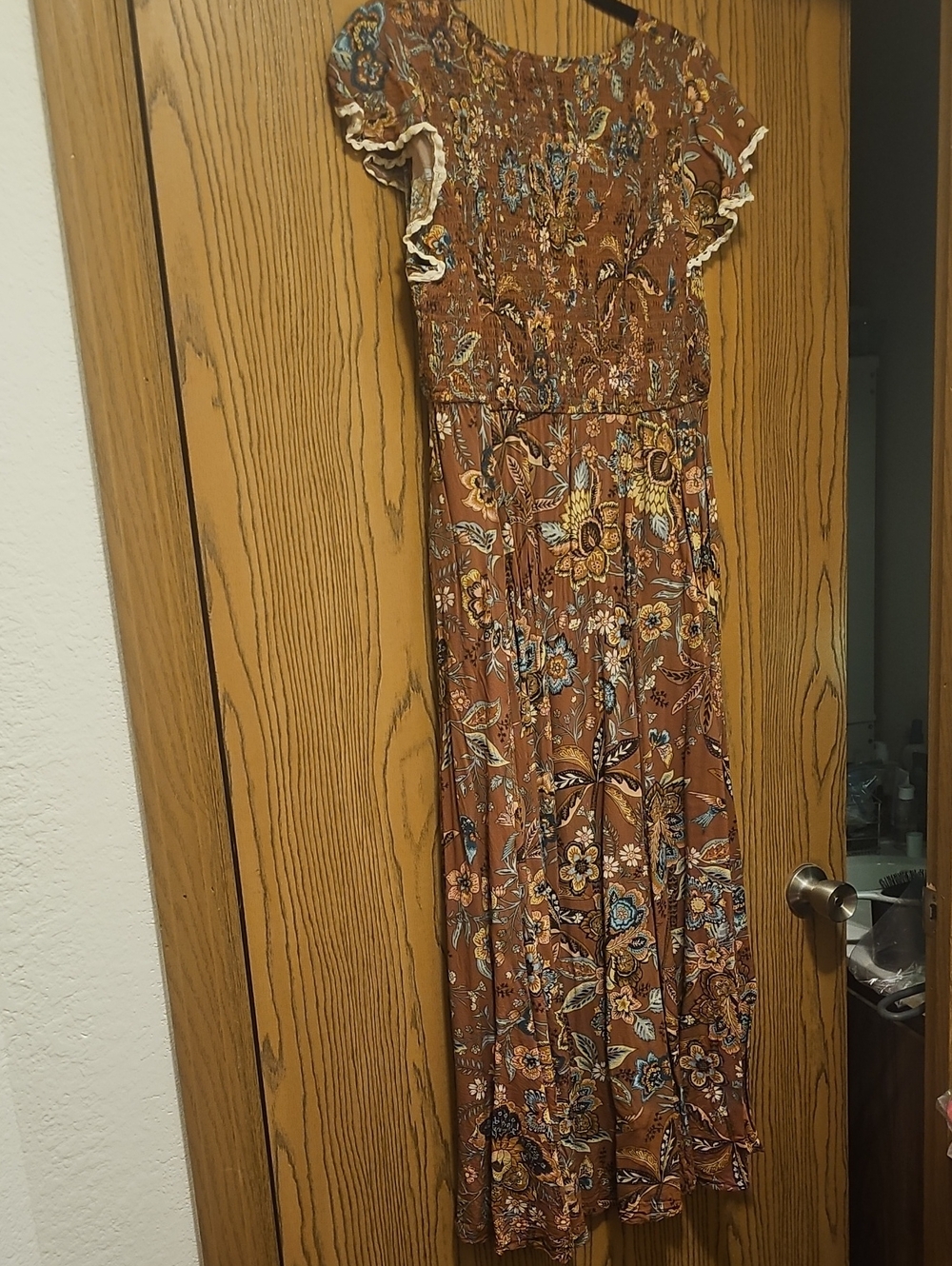 Spell Mojave Lily Shirred Maxi Dress - Picture 11 of 13